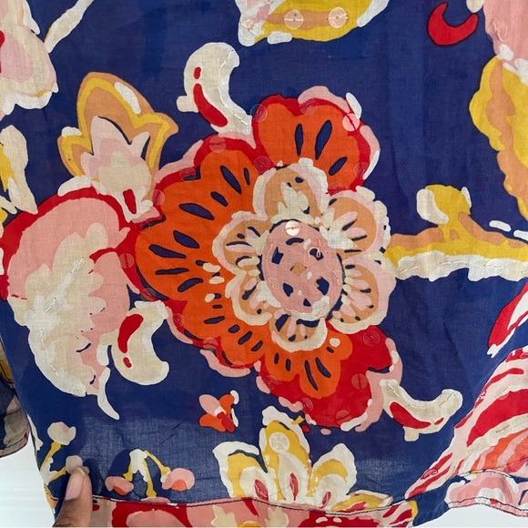 Tory Burch Stephanie Sequin Tunic - Picture 5 of 9